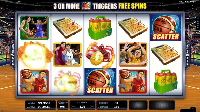 Basketball Star slot machine